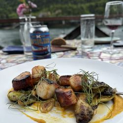 Saltry Restaurant - Scallop Dinner