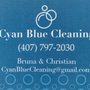 Photo of Cyan Blue Cleaning