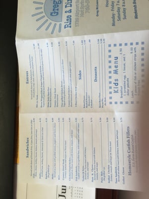 Menu photo 1 Rise & Dine Cafe Hot Springs, AR