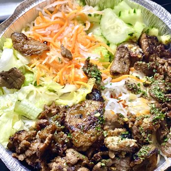 Nguyen's Kitchen - Grilled Pork Noodles - Vietnamese Near Me - Orange, California