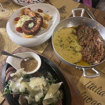 Hosteria Il Punto Rosa - Octopus, polenta and braised pork, steak Florentina - Venetian Near Me - Verona, VR Hosteria Il Punto Rosa - Octopus, polenta and braised pork, steak Florentina - Venetian Near Me - Verona, VR