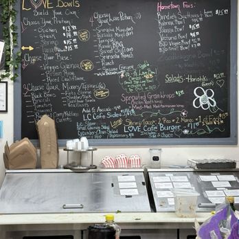 Love Cafe - One of the menu boards - Cafes Near Me - South Hill, Virginia Love Cafe - One of the menu boards - Cafes Near Me - South Hill, Virginia
