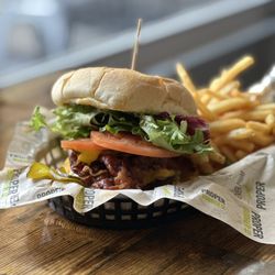 Proper Burger - Bacon Proper w/fries.