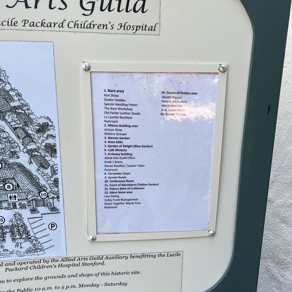 Allied Arts Guild - Botanical Gardens Near Me - Menlo Park, California Allied Arts Guild - Botanical Gardens Near Me - Menlo Park, California