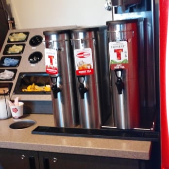 Smashburger - a coffee machine and other items on a counter - Burgers Near Me - Irmo, South Carolina Smashburger - a coffee machine and other items on a counter - Burgers Near Me - Irmo, South Carolina