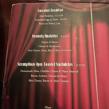 Stage Door Café - Menu - Coffee & Tea Near Me - Dublin, D Stage Door Café - Menu - Coffee & Tea Near Me - Dublin, D