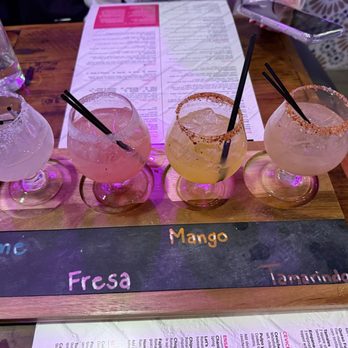 Bar Poca Madre - Margarita flight - Mexican Near Me - Burr Ridge, Illinois
