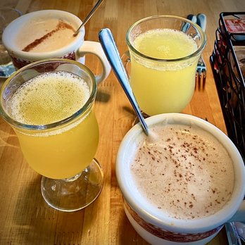 Plain Jane - Extreme Toffee Latte, Chai Latte & Mango Mimosa - Breakfast & Brunch Near Me - San Francisco, California Plain Jane - Extreme Toffee Latte, Chai Latte & Mango Mimosa - Breakfast & Brunch Near Me - San Francisco, California