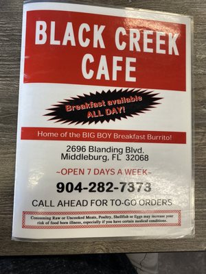 Black Creek Cafe by null