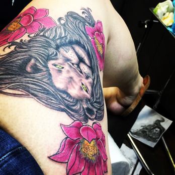 Blue Rose Tattoo - Tattoo Near Me - Cathedral City, California