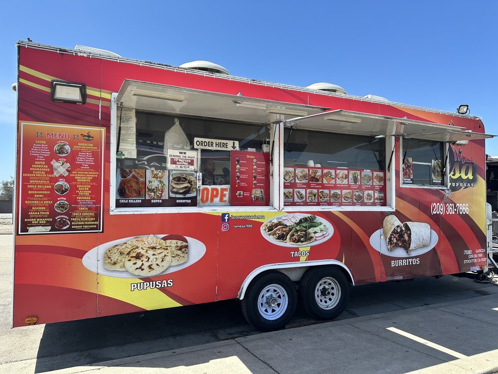 TACOS Y PUPUSAS LA MESA 7810 Girardi Way, Stockton, California