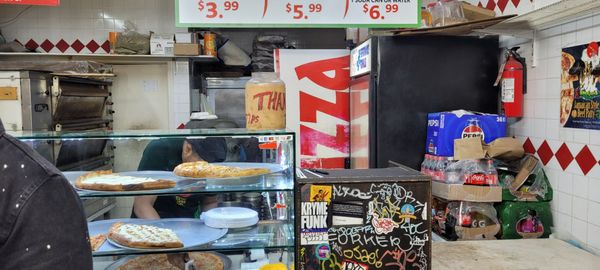 99 Cent Village Pizza by null
