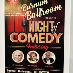 Michael's Billiards - Mar 22 - Ad for Barnum Ballroom Upstairs - haven't been yet but also owned by Michael so expect also a good spot.