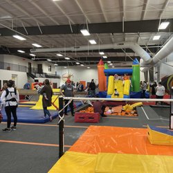 Shining Light Gymnastics - View of an open play session