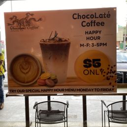 Coffee happy hour! Coffee happy hour!