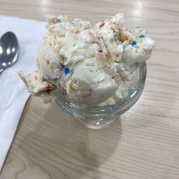 Birthday cake ice cream Birthday cake ice cream
