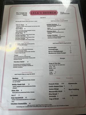 Menu photo 2 Lela's Brunch Auburn Hills, MI Menu photo 2 Lela's Brunch Auburn Hills, MI