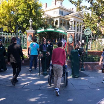 Haunted Mansion - Not So Busy Entrance! - Haunted Houses Near Me - Anaheim, California Haunted Mansion - Not So Busy Entrance! - Haunted Houses Near Me - Anaheim, California
