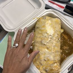 Wet burrito