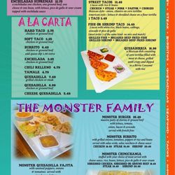 Crazy Taco Waterfront Restaurant - Enchiladas, tacos, a la carta, the monster family