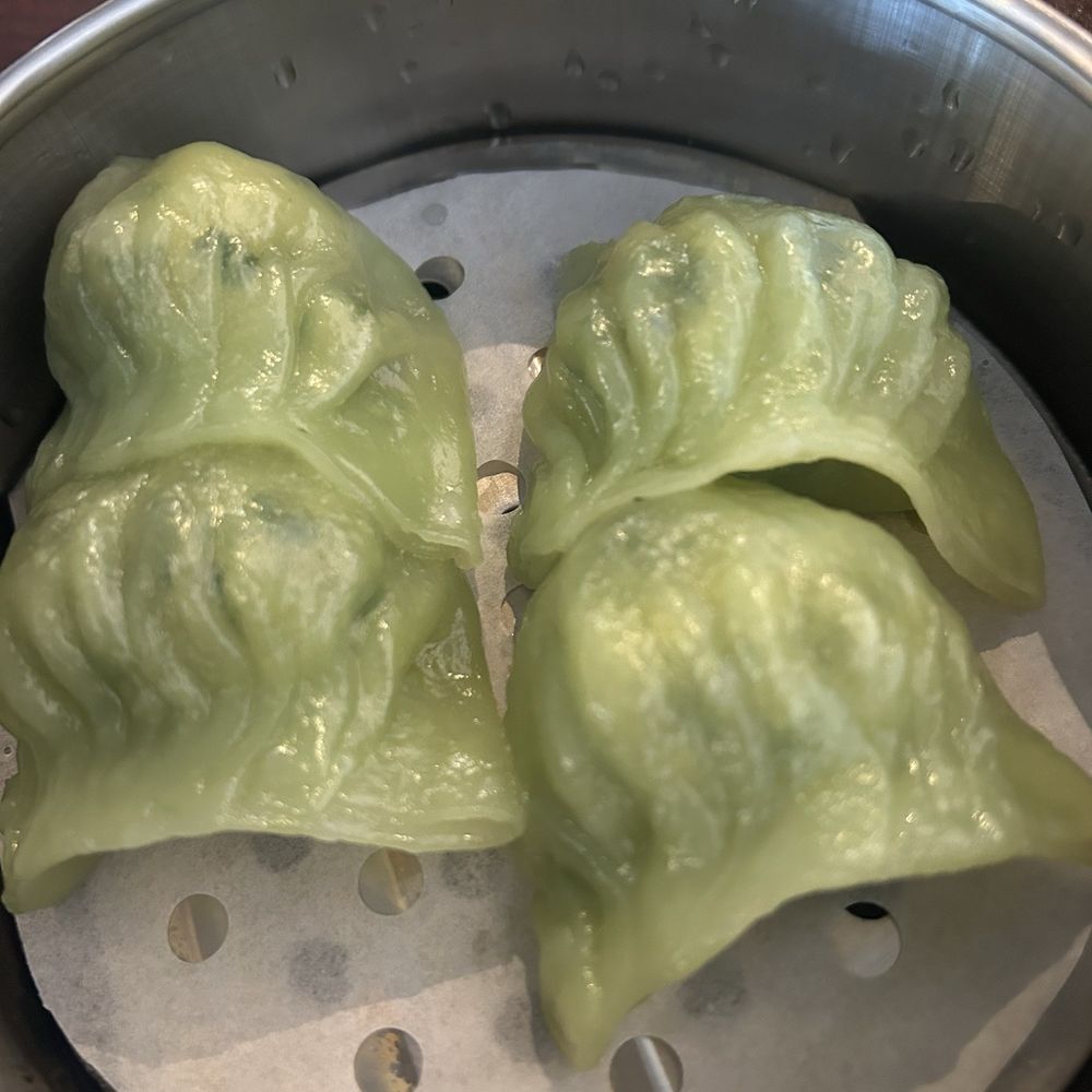 Lucky Cat Dim Sum Restaurant - Spinach shrimp dumpling - Cantonese Near Me - Jacksonville, Florida Lucky Cat Dim Sum Restaurant - Spinach shrimp dumpling - Cantonese Near Me - Jacksonville, Florida