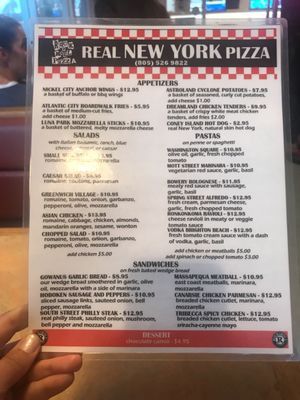 Menu photo 1 Rock & Roll Pizza Simi Valley, CA Menu photo 1 Rock & Roll Pizza Simi Valley, CA