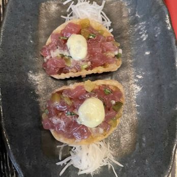 Nobu Chicago - Tuna tacos - delicious! - Japanese Near Me - Chicago, Illinois