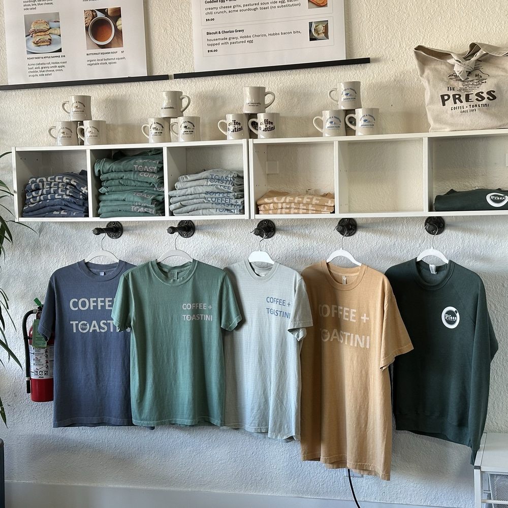 The Press - Pleasanton - Merchandise - Cafes Near Me - Pleasanton, California The Press - Pleasanton - Merchandise - Cafes Near Me - Pleasanton, California