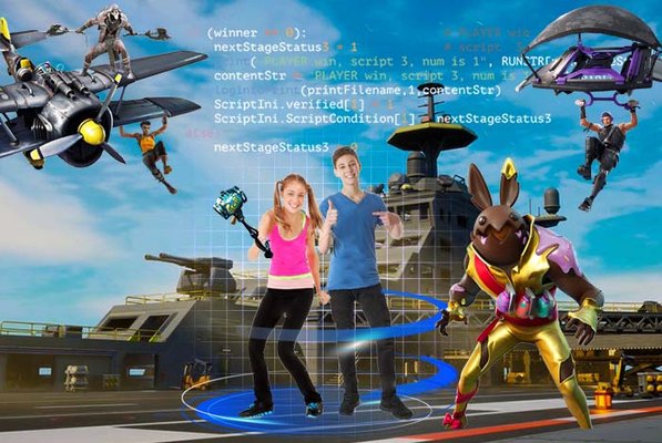 Advanced 3D Holographic AR Coding and Multiplayer Game Design - No prior computer or coding knowledge is needed. Students will progress from beginning to advanced level over the three-week summer camp program (in-person summer camp).
Students will be separated into age groups: Ages 8-10, Ages 10-13, Ages 14+. 10-year old students can choose to be with Age groups 8-10 or Age groups 10-13.
Multiplayer games are much more exciting than single-player telepresence lets people in different physical places magically present into a same world. They are also more complex. Students will learn how to design and code a 3D multiplayer Holographic AR game with multiple logic branches. Students Ages 10-14 group will also learn how to code Python scripts and integrate them with iCreator for more sophisticated controls. Teleport into the games that you create to explore, test, and improve Transform your creativity and imagination into a 3D game and rig and animate Minecraft and Roblox 3D characters to fight or collaborate alongside you and your friends via remote connection!
The camp teaches Holographic AR coding, python coding (ages 10-14), 3D Holographic AR coding, 3D modeling, 3D texturing, 3D animation, 3D game design, and multiplayer game design. The camp teaches techniques for creating, rendering, and finalizing designs, 3D holographic AR coding to enable engaging and exciting multiplayer Holographic AR experiences. Students will also learn UI/UX design, and the Design Thinking process based on the Stanford Design School curriculum. Along the way, they also learn interactive storytelling skills, problem-solving, and fun facts about animation design.
Sports and outdoor activities are part of the camp experience.
This is a three-week camp. Students will code, design, and work together in a series of indoor and outdoor activities.
Each student will design and code their own 3D Multiplayer Holographic AR games.
What students will learn
• Advanced Holographic AR concepts
• Advanced Holographic AR logic
• Advanced Holographic AR coding
• Advanced 3D Holographic AR coding
• Advanced Multiplayer player game design
• Introductory 3D modeling
• Advanced Python Coding for 3D AR game design (Ages 10+)
• Introductory 3D game design for AR design
• Advanced 3D animation
• Adobe Mixamo, Blender, Roblox Studio
• UX/UI (user experience/user interface)
• 3D visual communication
• Interactive storytelling
• Debugging and Problem-solving
• Design thinking process based on Stanford Design School curriculum Advanced 3D Holographic AR Coding and Multiplayer Game Design - No prior computer or coding knowledge is needed. Students will progress from beginning to advanced level over the three-week summer camp program (in-person summer camp).
Students will be separated into age groups: Ages 8-10, Ages 10-13, Ages 14+. 10-year old students can choose to be with Age groups 8-10 or Age groups 10-13.
Multiplayer games are much more exciting than single-player telepresence lets people in different physical places magically present into a same world. They are also more complex. Students will learn how to design and code a 3D multiplayer Holographic AR game with multiple logic branches. Students Ages 10-14 group will also learn how to code Python scripts and integrate them with iCreator for more sophisticated controls. Teleport into the games that you create to explore, test, and improve Transform your creativity and imagination into a 3D game and rig and animate Minecraft and Roblox 3D characters to fight or collaborate alongside you and your friends via remote connection!
The camp teaches Holographic AR coding, python coding (ages 10-14), 3D Holographic AR coding, 3D modeling, 3D texturing, 3D animation, 3D game design, and multiplayer game design. The camp teaches techniques for creating, rendering, and finalizing designs, 3D holographic AR coding to enable engaging and exciting multiplayer Holographic AR experiences. Students will also learn UI/UX design, and the Design Thinking process based on the Stanford Design School curriculum. Along the way, they also learn interactive storytelling skills, problem-solving, and fun facts about animation design.
Sports and outdoor activities are part of the camp experience.
This is a three-week camp. Students will code, design, and work together in a series of indoor and outdoor activities.
Each student will design and code their own 3D Multiplayer Holographic AR games.
What students will learn
• Advanced Holographic AR concepts
• Advanced Holographic AR logic
• Advanced Holographic AR coding
• Advanced 3D Holographic AR coding
• Advanced Multiplayer player game design
• Introductory 3D modeling
• Advanced Python Coding for 3D AR game design (Ages 10+)
• Introductory 3D game design for AR design
• Advanced 3D animation
• Adobe Mixamo, Blender, Roblox Studio
• UX/UI (user experience/user interface)
• 3D visual communication
• Interactive storytelling
• Debugging and Problem-solving
• Design thinking process based on Stanford Design School curriculum