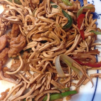 Ahgoo's Kitchen - Shredded pork with dried bean curd. - Chinese Near Me - Temple City, California Ahgoo's Kitchen - Shredded pork with dried bean curd. - Chinese Near Me - Temple City, California