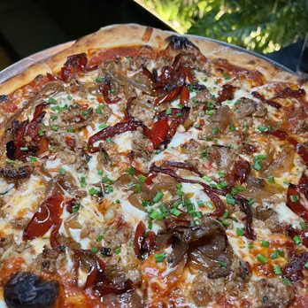 Prima Dopo - Sausage Pizza - Italian Near Me - Baltimore, Maryland
