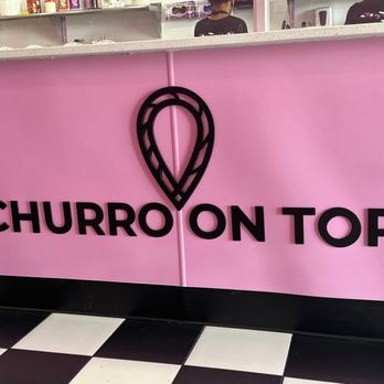 Churro On Top - Front counter (so cute!) - Desserts Near Me - Arlington, Texas