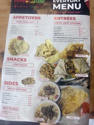 Menu photo 3 Pepper's Island Tampa, FL