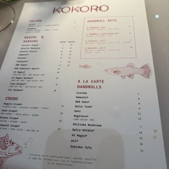 Kokoro Handroll Bar - Sushi Bars Near Me - The Woodlands, Texas