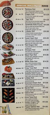 Menu photo 1 New Imperial Room Danielson, CT