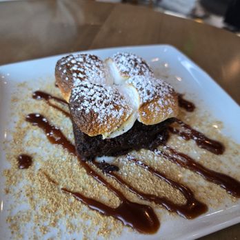 The Kitchen Table - Smores flourless cake dessert - Italian Near Me - Reno, Nevada The Kitchen Table - Smores flourless cake dessert - Italian Near Me - Reno, Nevada