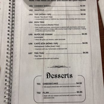 Thuyen Vien - Menu - Vegan Near Me - Anaheim, California Thuyen Vien - Menu - Vegan Near Me - Anaheim, California