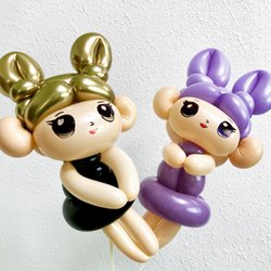 Hummingbird Face & Body Art - LOL dolls party