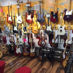 Guitar Attic - Main wall