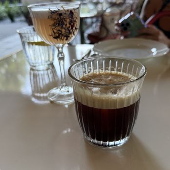 Scilla - Carajillo and lavender spritz - Italian Near Me - Dallas, Texas