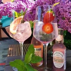Cafe Beisl - Pink Gin Tonic