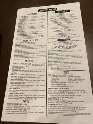 Menu photo 3 Briquettes Steakhouse Spanish Fort, AL Menu photo 3 Briquettes Steakhouse Spanish Fort, AL