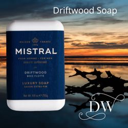 Dream Weaver Canada - Driftwood Bar Soap by Mistral French Soaps. www.shopdreamweaver.ca
