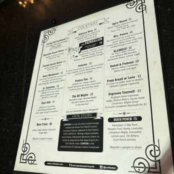 Curfew - Drink Menu - Speakeasies Near Me - Fort Worth, Texas