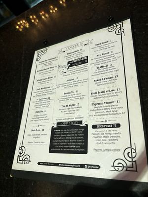 Menu photo 2 Curfew Fort Worth, TX