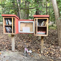 Killens Pond State Park - Outdoor library in case you forgot your book like I did.
