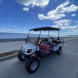 Blue Sky Rentals - Lifesaving (feet saving) golf cart!