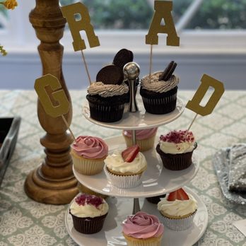 Amarith Bakehouse - Cupcake dozen. Beautiful to look at.  Unbelievable when you eat them. - Cupcakes Near Me - Orange, California