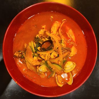 Hongdae Korean Restaurant - Spicy seafood noodle soup. - Korean Near Me - Richmond Hill, Ontario Hongdae Korean Restaurant - Spicy seafood noodle soup. - Korean Near Me - Richmond Hill, Ontario