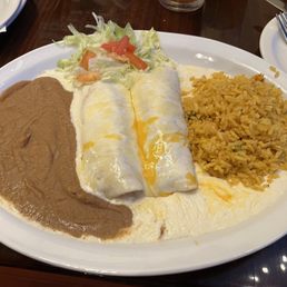 12 Shredded Chicken Ranchero Enchiladas